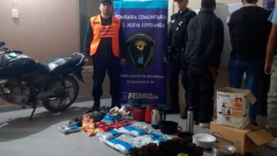 detenidos en Nueva Esperanza