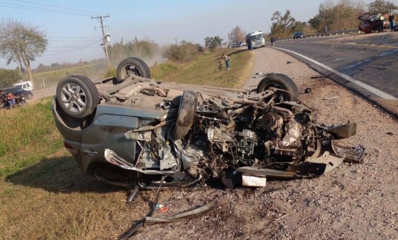 Accidente en Ruta 157