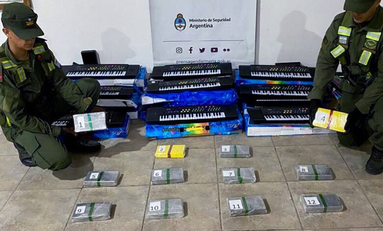 Gendarmería cocaína