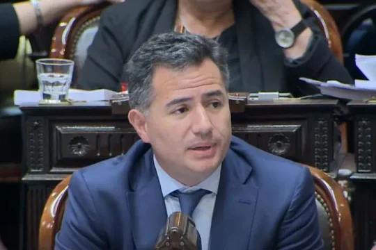 Gabriel Bornoroni, jefe de bloque LLA en Diputados